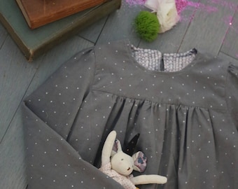 cotton corduroy dress for girl
