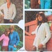 70s Knitting Patterns in Jet Bulky 12ply Hand Knitting Mens Ladies Children