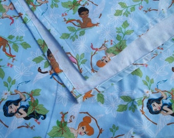 Flannel Receiving Blanket - Fairies