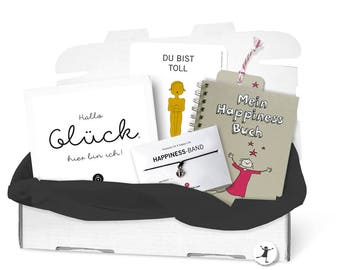 HAPPINESS-BOX - Glücksbringer Geschenkset