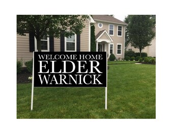 Missionary Welcome Home Banner 2
