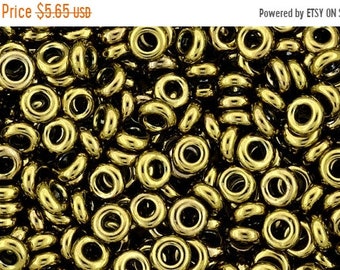 ON SALE Demi Rounds, 8/o Toho Seed Bead, Antique Bronze, (TN-08-223), 2.5" tube