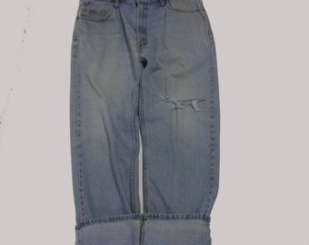 36 Classic Vintage Levi Boyfriend jeans 36 waist denim jeans