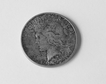 1922 Peace Silver Dollar-Philadelphia Mint-Dad's Coin Bottle-Silver Dollar Coin-Peace Coin-Silver Dollars-Collectible Coins