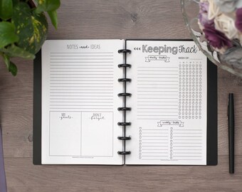 STARTER BUNDLE Circa Junior, Circa Junior Refill, Staples Arc Junior Refill Page, TUL Refill Page, Junior Disc bound Planner, Discbound Jr