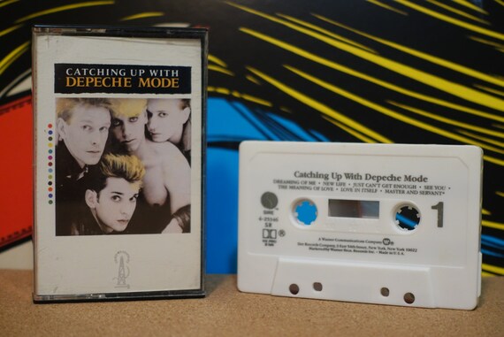 Catching Up With Depeche Mode by Depeche Mode Vintage Cassette Tape