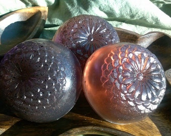Red Currant and Thyme Glycerin Flower Soap