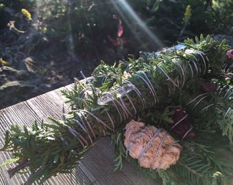 Forest Fresh Smudge Bundle - Cedar Smudge Stick