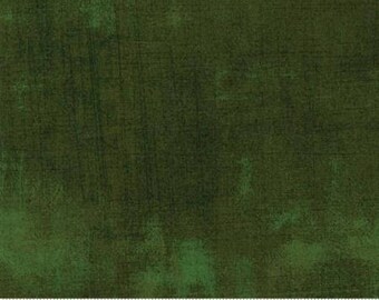 Fabric by the Yard- Grunge Basics-- Forest -- by Basic Grey for Moda