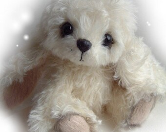 Miffy - OOAK artist bear epattern by Jenny Lee of jennylovesbenny bears PDF