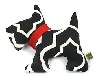 Extra Durable Small Dog Toy - Little Scottie Dog