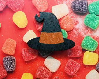 SALE Witch Hat Brooch