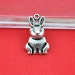 16x27mm----15pcs Antique Silver Sitting Rabbit Charms Pendants,DIY Accessory Jewelry Making------G1577