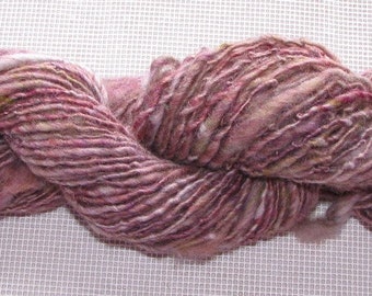 Handspun Yarn - "One Wild Grape"
