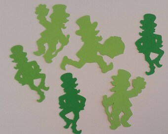 Leprechaun Table Scatter, St. Patrick's Day, Irish Decorations, Birthday Party Decorations
