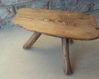 Milk stool antique vintage milking