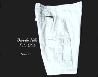 vintage men's shorts,men' dress shorts, casual shorts, men's white shorts, Size 32, # 22