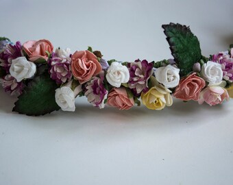 Mulberry Flower Headband