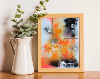 ORIGINAL Limited Edition Abstract Painting - 'The One' 1/1