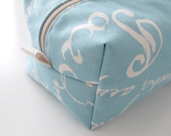 Make up Bag - Cosmetic Pouch - Lunch Bag - Wet Bag -Waterproof Bag