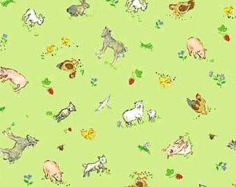 Country Days - Farm Animals Green from Red Rooster