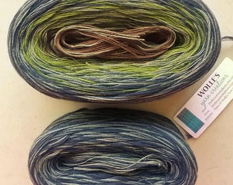 Kit -- GLOBAL MEDLEY -- Sport Weight -- Color Changing Cotton yarn (150 gr /480 yards)