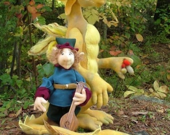 To Find A Wonder, Percival the dragon and Goon sewing pattern, PDF