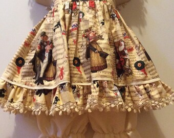 pinafore apron dress