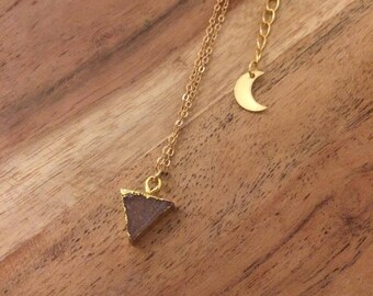 Agate Druzy Necklace