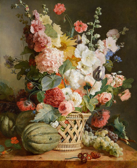 Floral flower still life