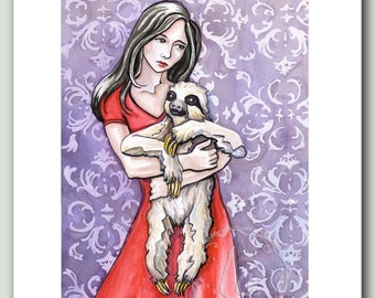 The Comfort of Sloth - Print