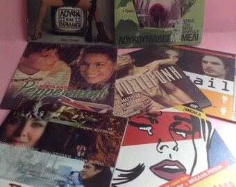 7 Greek Movie DVD's, Greek language, Greek movie, Greece