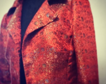 Natural silk jacket/blazer of silk