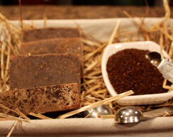Coffee Bean & Cream - Goat's Milk Soap