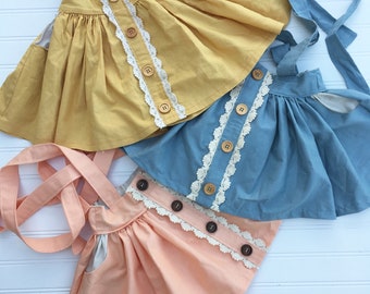 Augustine Suspender Skirt