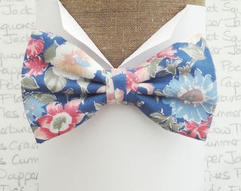 Bow tie, bow ties for men, floral bow tie, wedding bow tie