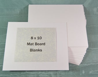 Matboard Blanks (40) 8 x 10 Matboard blanks for backing