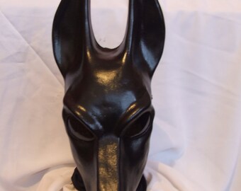 Anubis black mask (hand made)