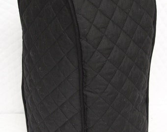 Black Quilted Blender Cover