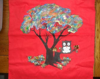 Tote Bag Hand Painted and decorated