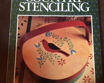 Vintage 1988 Better Homes and Gardens Country Stenciling Book