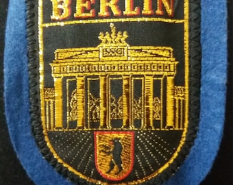 Berlin Brandenburger Tür Patch Deutschland Jahrgang