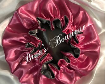 Infant 6-12 Month Satin Bonnet