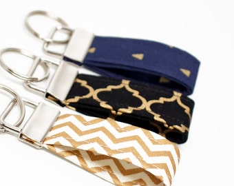 Key Chain / Key Fob / Wristlet - Choose Your Fabric and lenght