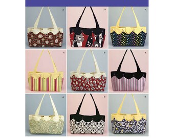 Simplicity 2676 Purse Bag, Tote Bag ~ Faith Van Zanten ~ Uncut Factory Folded