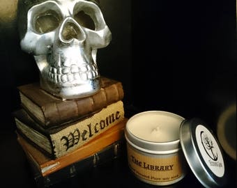 The Library candle