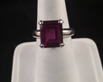 Amethyst Sterling Silver Ring