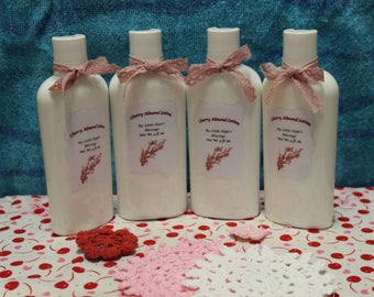Cherry Almond Lotion, Hand Lotion, Body Lotion, Cherry Almond, Cherry Scent, Almond Scent, Lotion, Birthday Gift, Easter Gift, Valentines