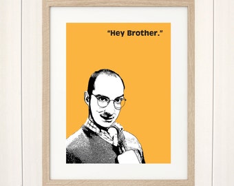 Arrested Development Print, Buster Bluth Print, Arrested Development Art, Buster Bluth Poster