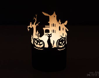 Bastelbogen Windlicht »Halloween«